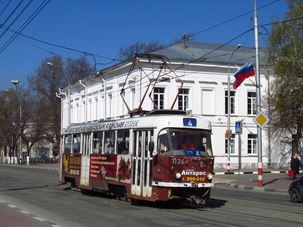 Ульяновск, Tatra T3SU № 1136