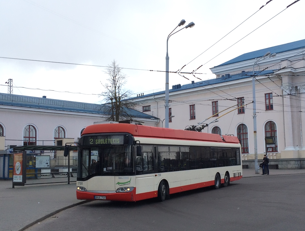 Вильнюс, Solaris Trollino II 15 AC № 1700