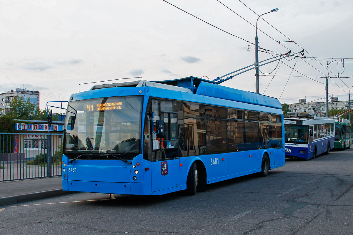 Москва, Тролза-5265.00 «Мегаполис» № 6481