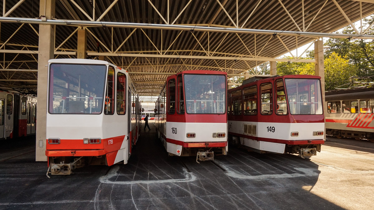 Таллин, Tatra KT4D № 178; Таллин, Tatra KT4D № 160