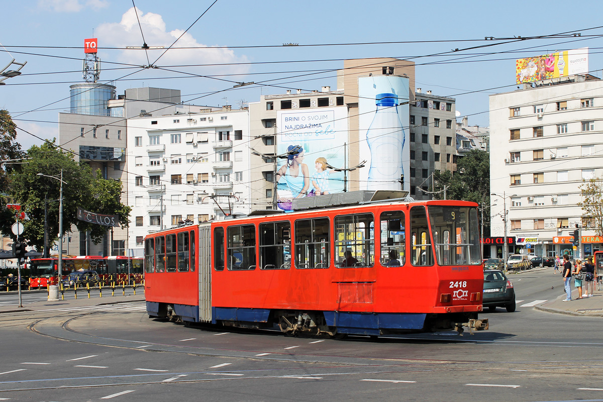 Белград, Tatra KT4M-YUB № 2418