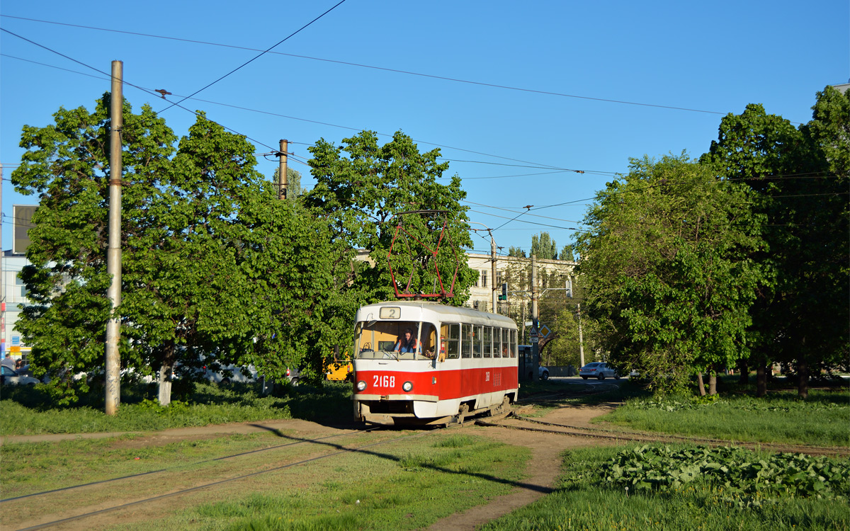 Самара, Tatra T3SU № 2168; Самара — Конечные станции и кольца (трамвай)