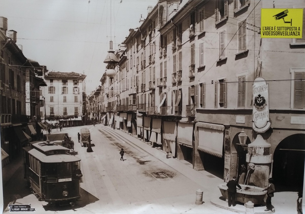 Брешиа, Двухосный моторный Edison № 3; Брешиа — Старые фотографии