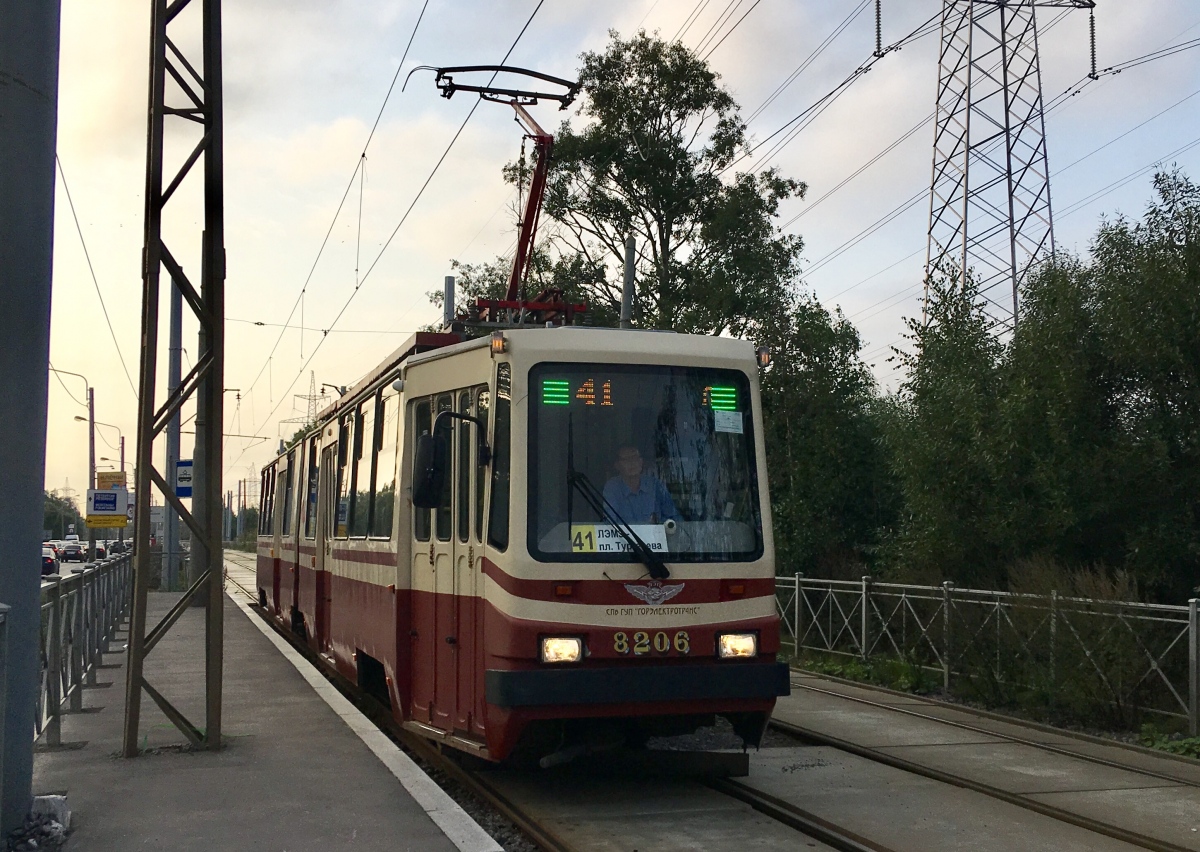 Санкт-Петербург, ЛВС-86К № 8206 Санкт-Петербург, ЛВС-86К № 8206