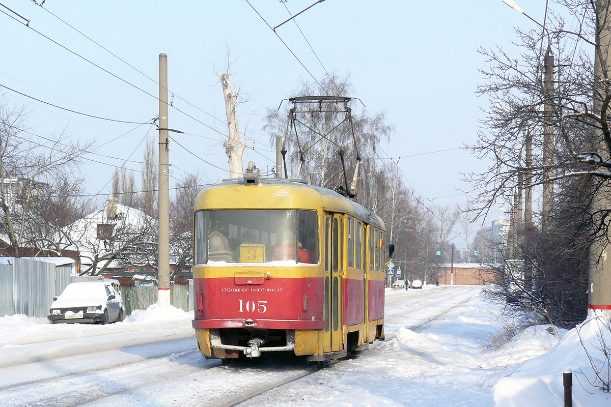 Курск, Tatra T3SU № 105
