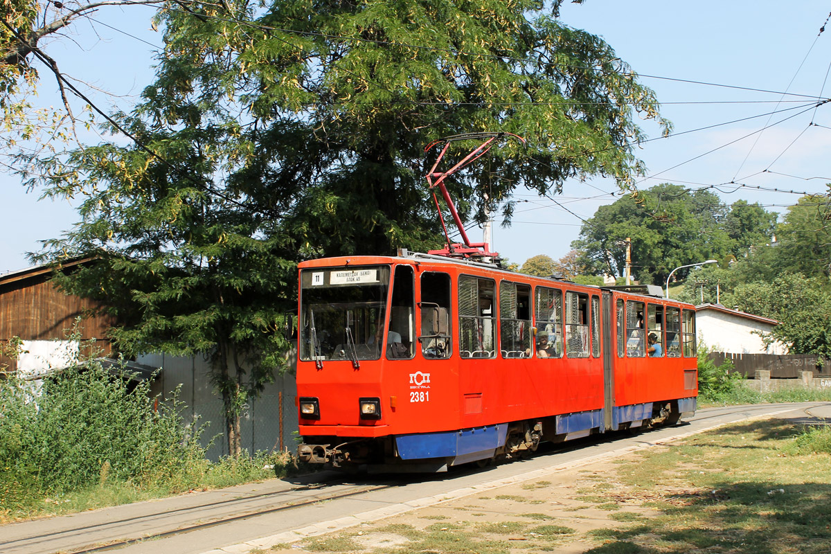 Белград, Tatra KT4YU № 2381