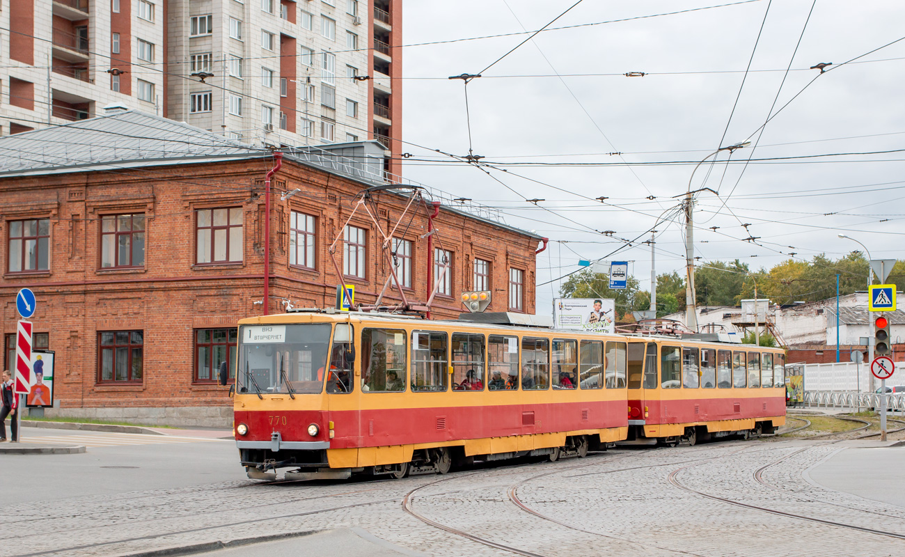 Екатеринбург, Tatra T6B5SU № 770
