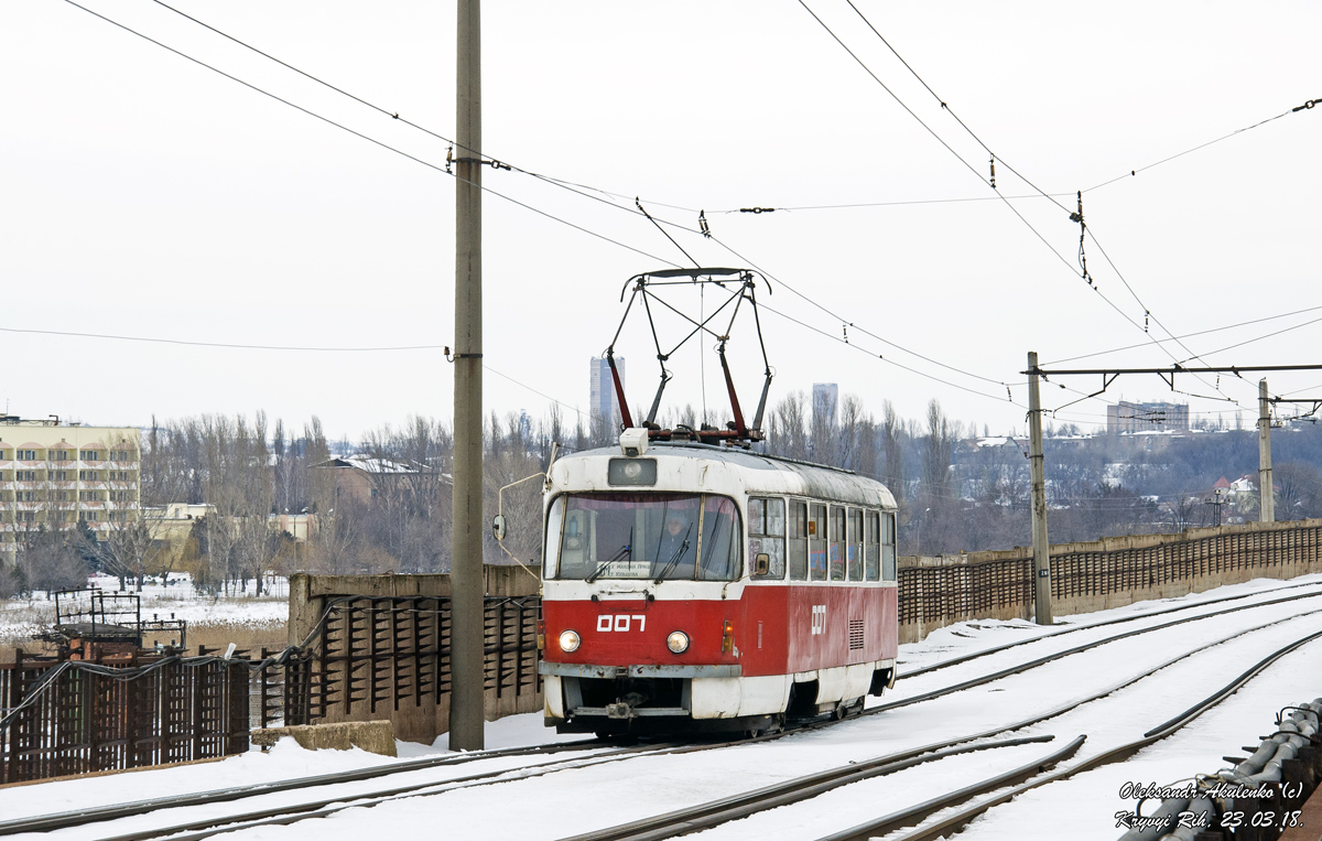 Кривой Рог, Tatra T3SU № 007