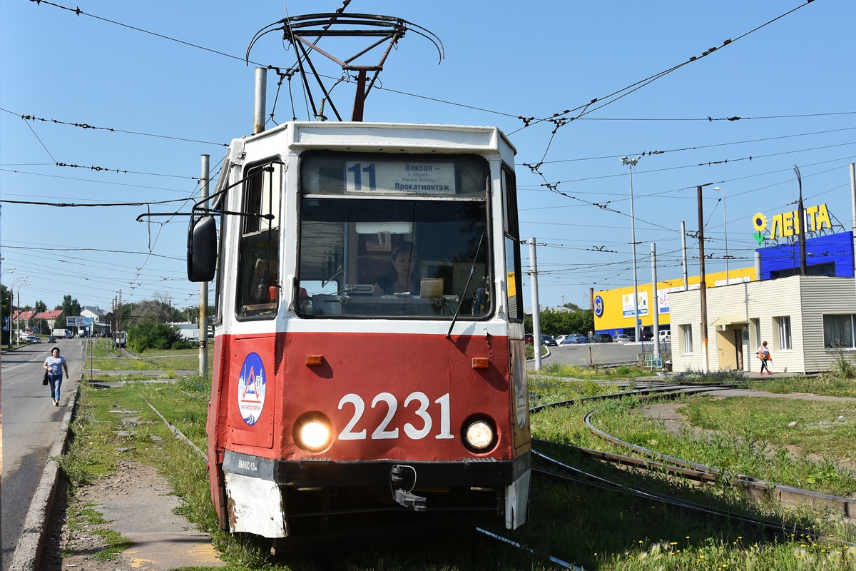 Магнитогорск, 71-605 (КТМ-5М3) № 2231