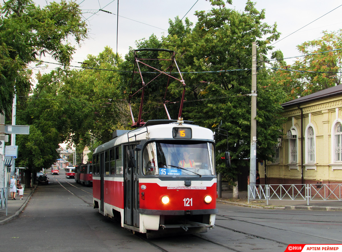 Краснодар, Tatra T3SU КВР МРПС № 121