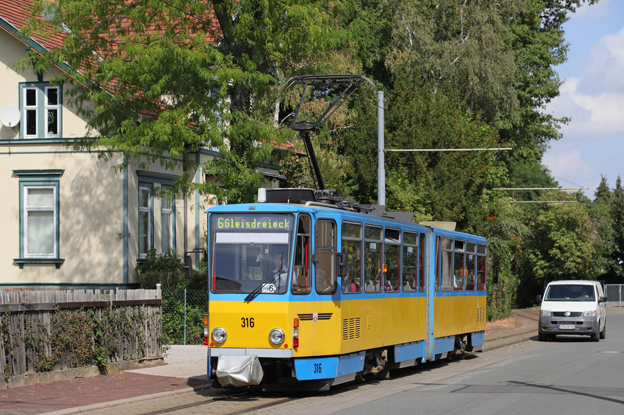 Гота, Tatra KT4DC-Z № 316