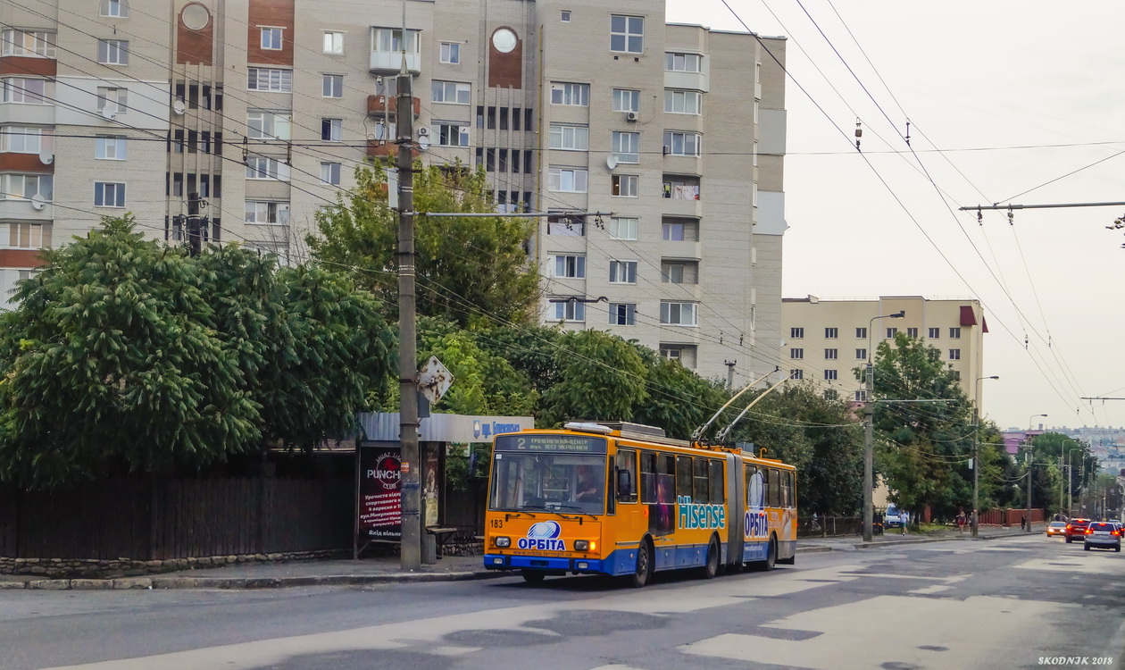 Тернополь, Škoda 15Tr13/6M № 183
