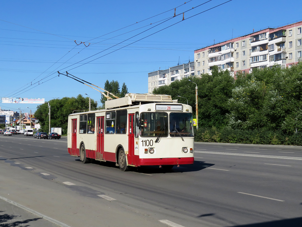 Челябинск, ЗиУ-682В-012 [В0А] № 1100