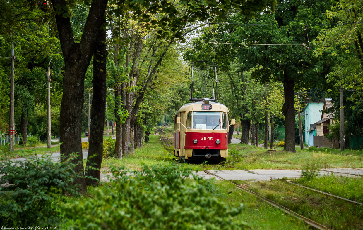Киев, Tatra T3SU № 5845