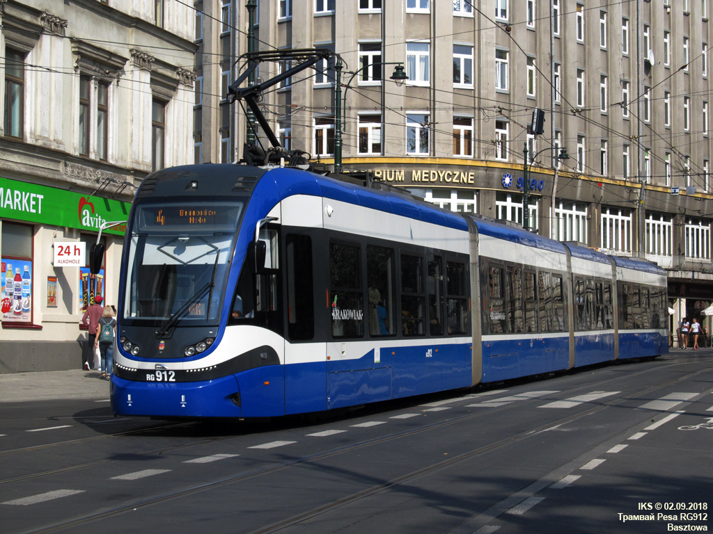 Краков, PESA Krakowiak 2014N № RG912