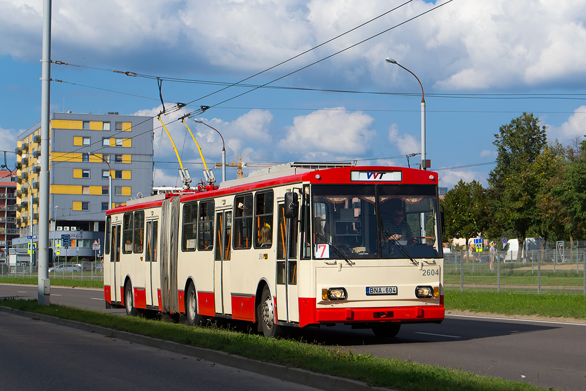 Вильнюс, Škoda 15Tr03/6 № 2604