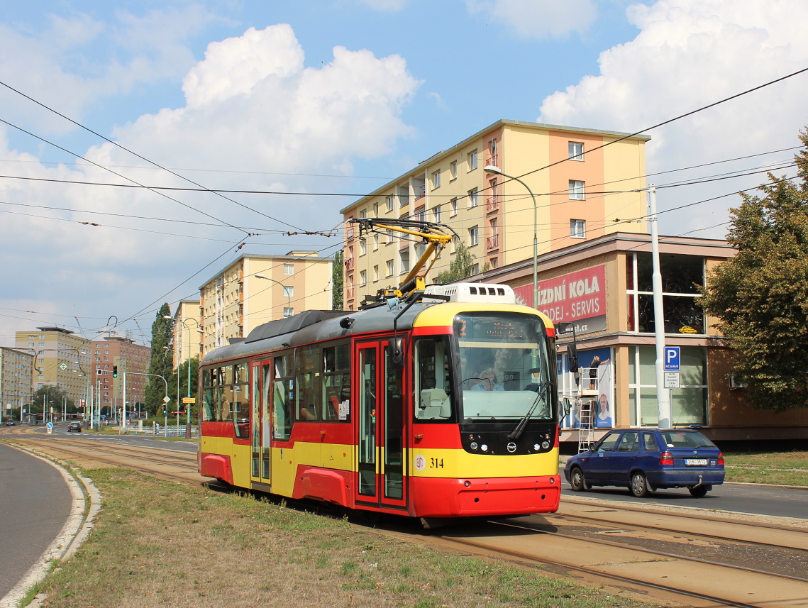 Мост ― Литвинов, Vario LF+ № 314