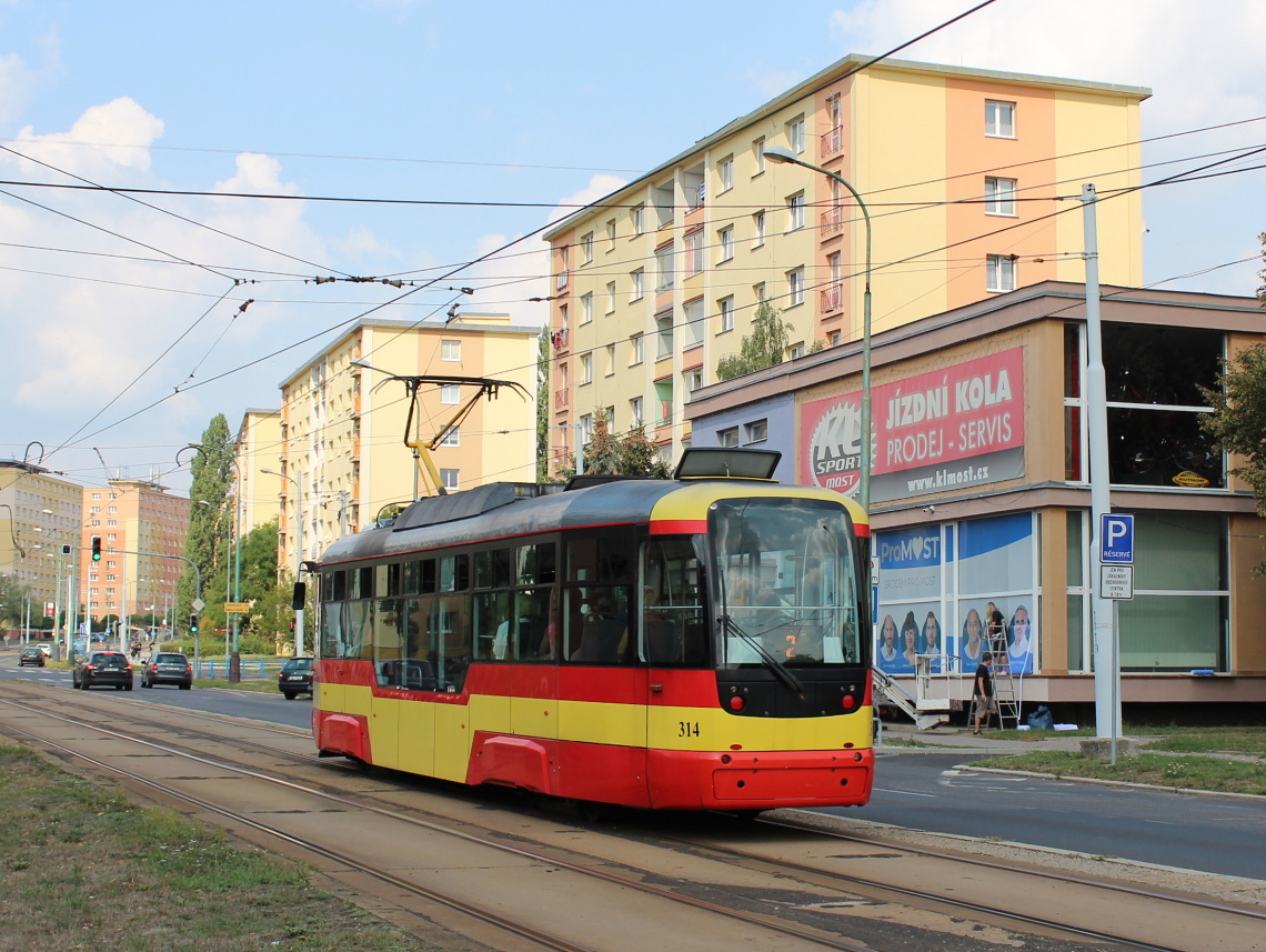 Мост ― Литвинов, Vario LF+ № 314
