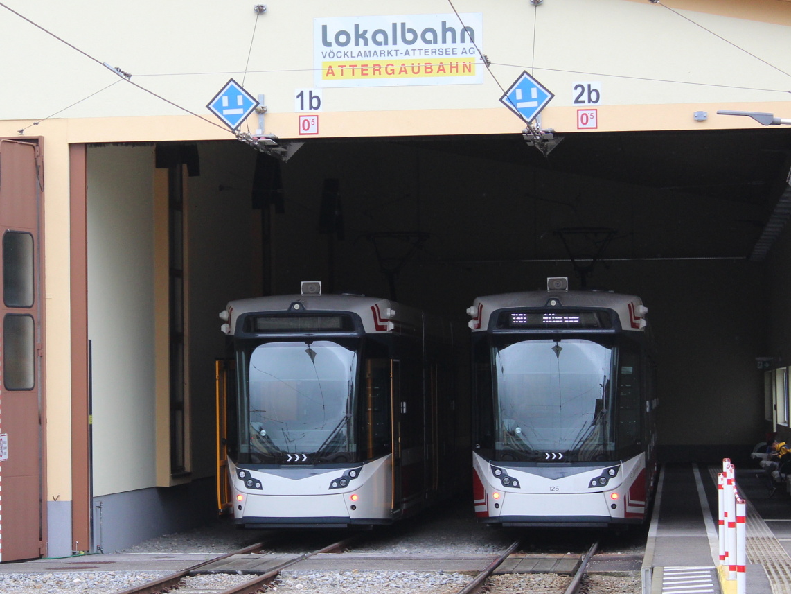 Аттерзе, Vossloh Tramlink V3 № 124; Аттерзе, Vossloh Tramlink V3 № 125