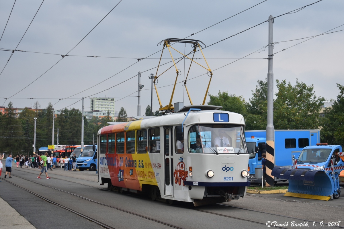 Острава, Tatra T3 № 8201; Острава — День остравских транспортников 2018