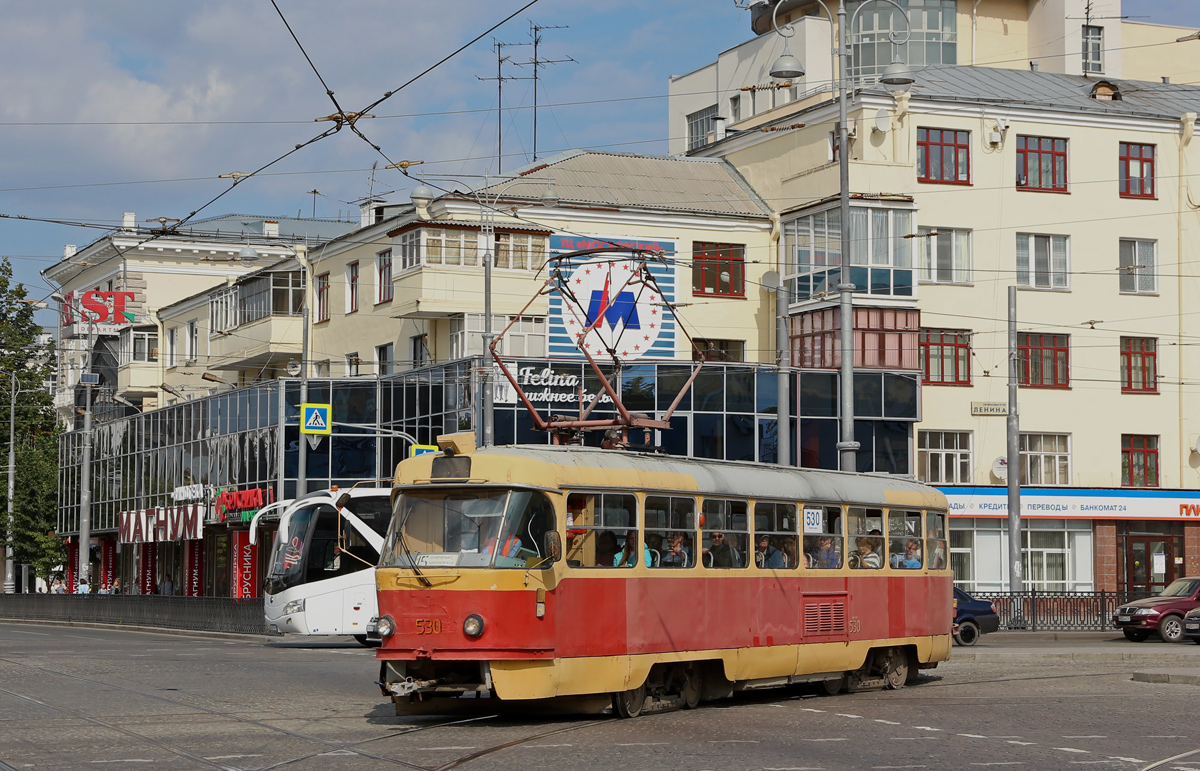 Екатеринбург, Tatra T3SU (двухдверная) № 530