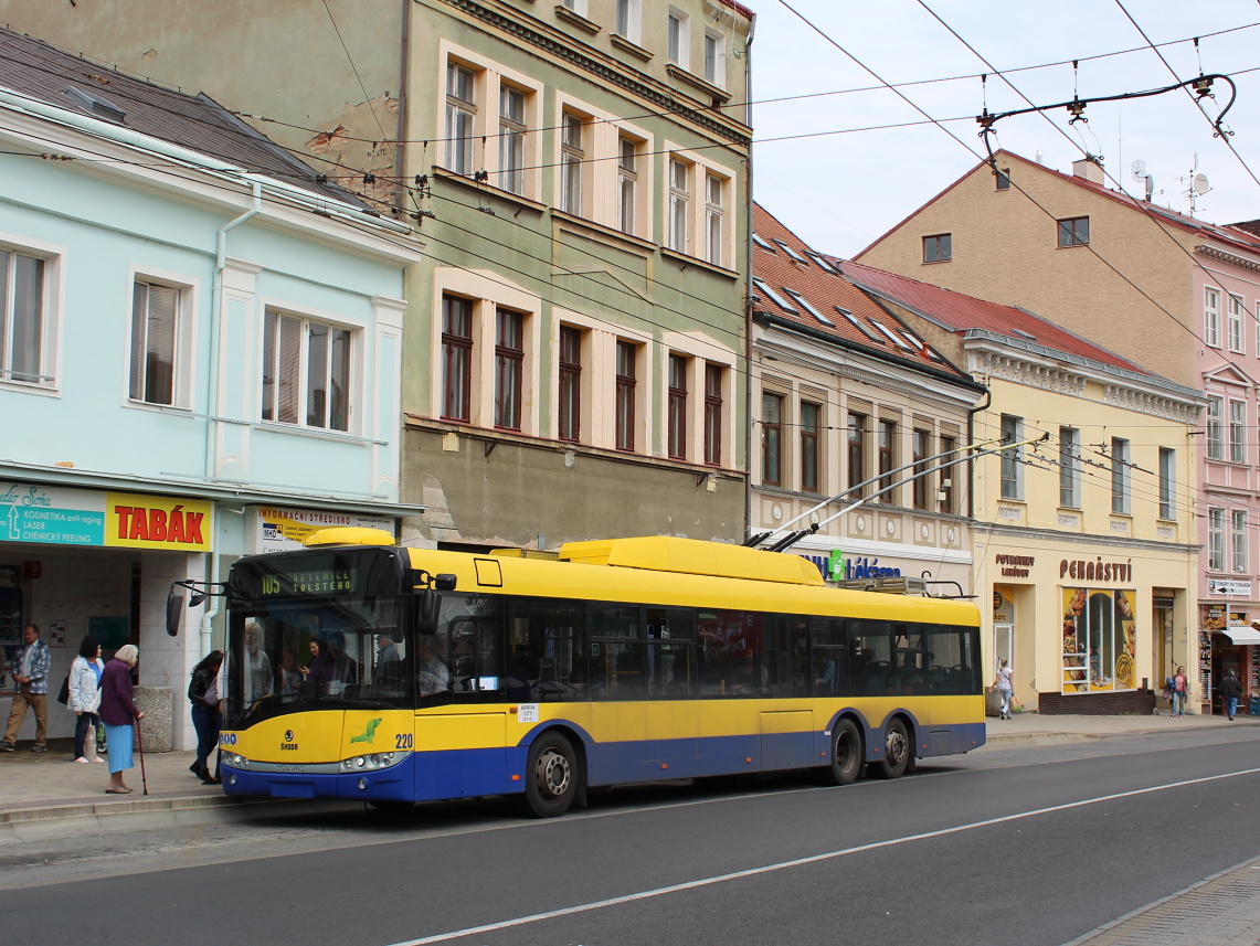 Teplice, Škoda 28Tr Solaris III Nr. 220