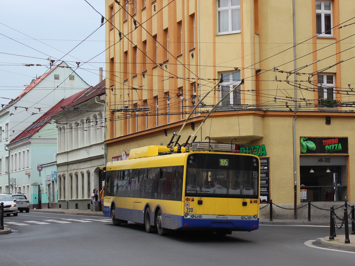 Теплице, Škoda 28Tr Solaris III № 220 Теплице, Škoda 28Tr Solaris III № 220