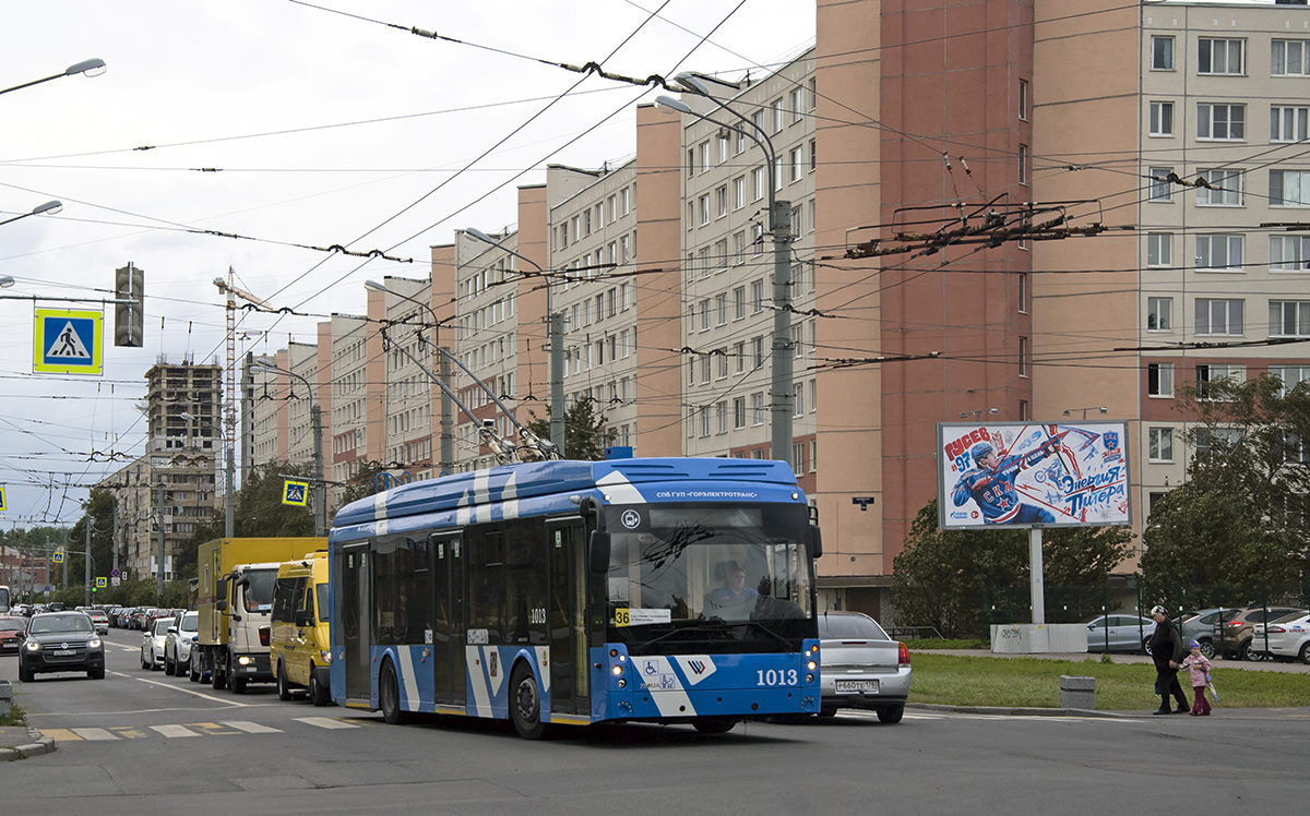Sankt-Peterburg, Trolza-5265.08 “Megapolis” № 1013 Sankt-Peterburg, Trolza-5265.08 “Megapolis” № 1013