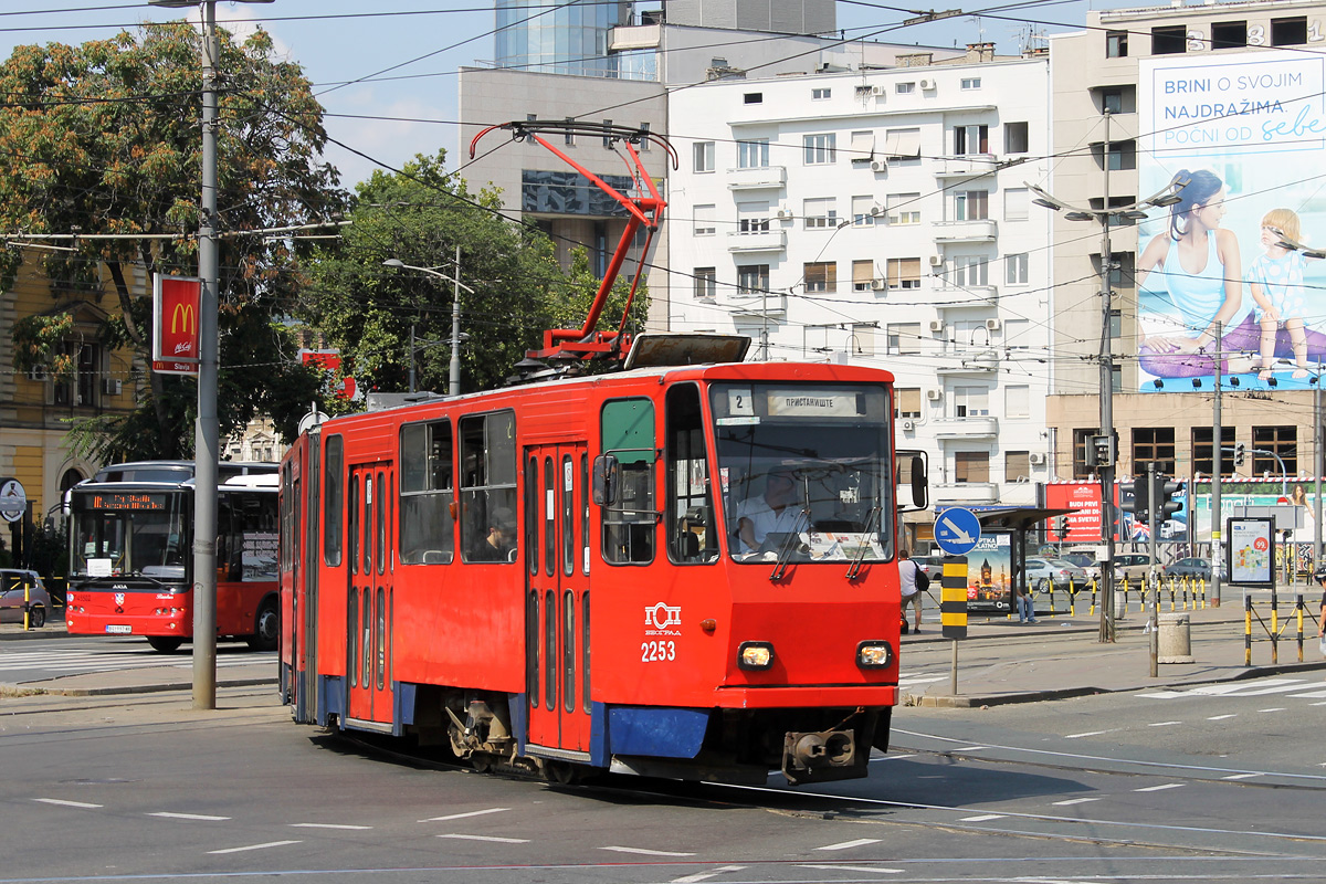 Белград, Tatra KT4YU № 2253