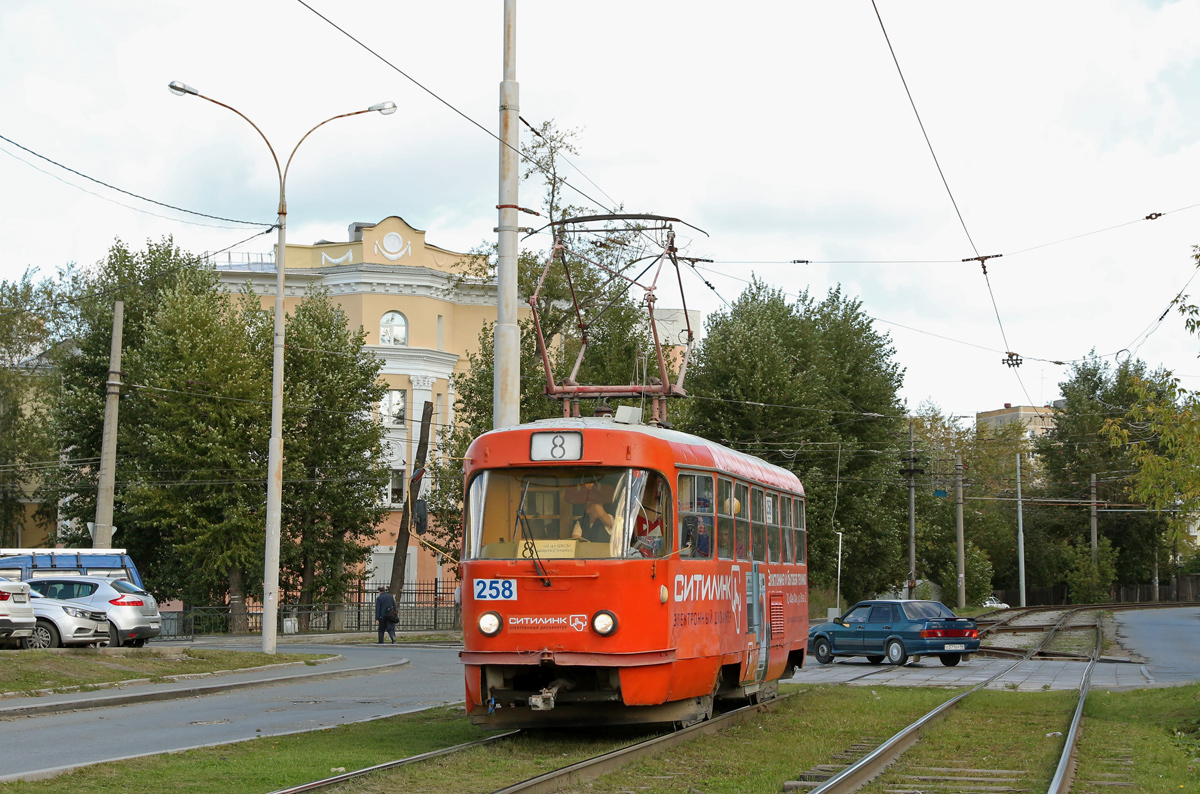 Екатеринбург, Tatra T3SU № 258