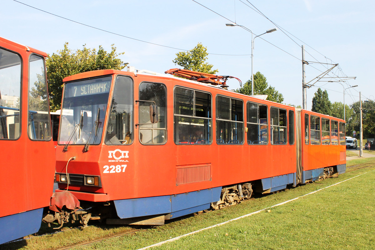 Белград, Tatra KT4YU-M № 2287