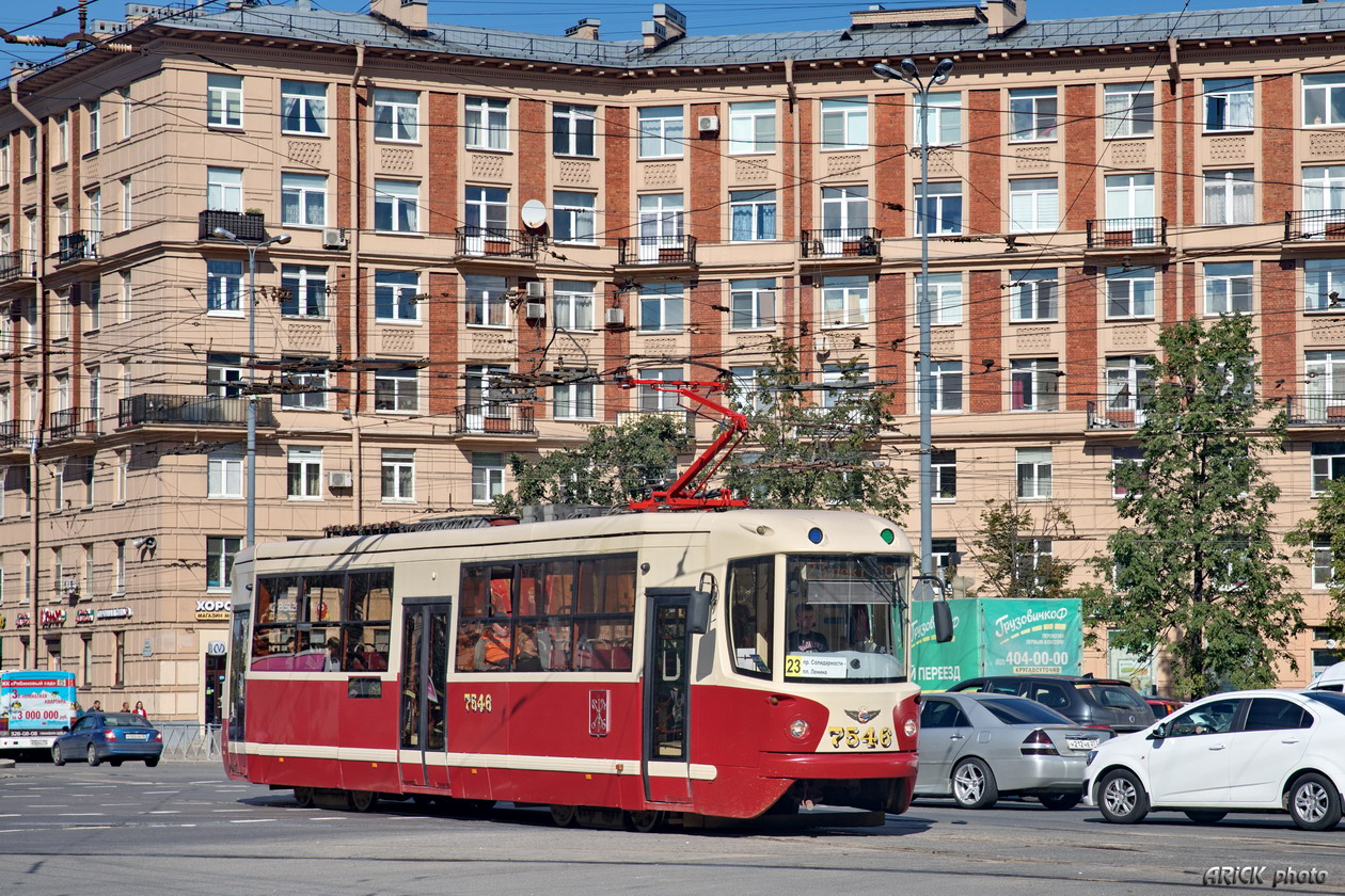 Санкт-Петербург, ЛМ-68М2 (мод. СПб ГЭТ) № 7546