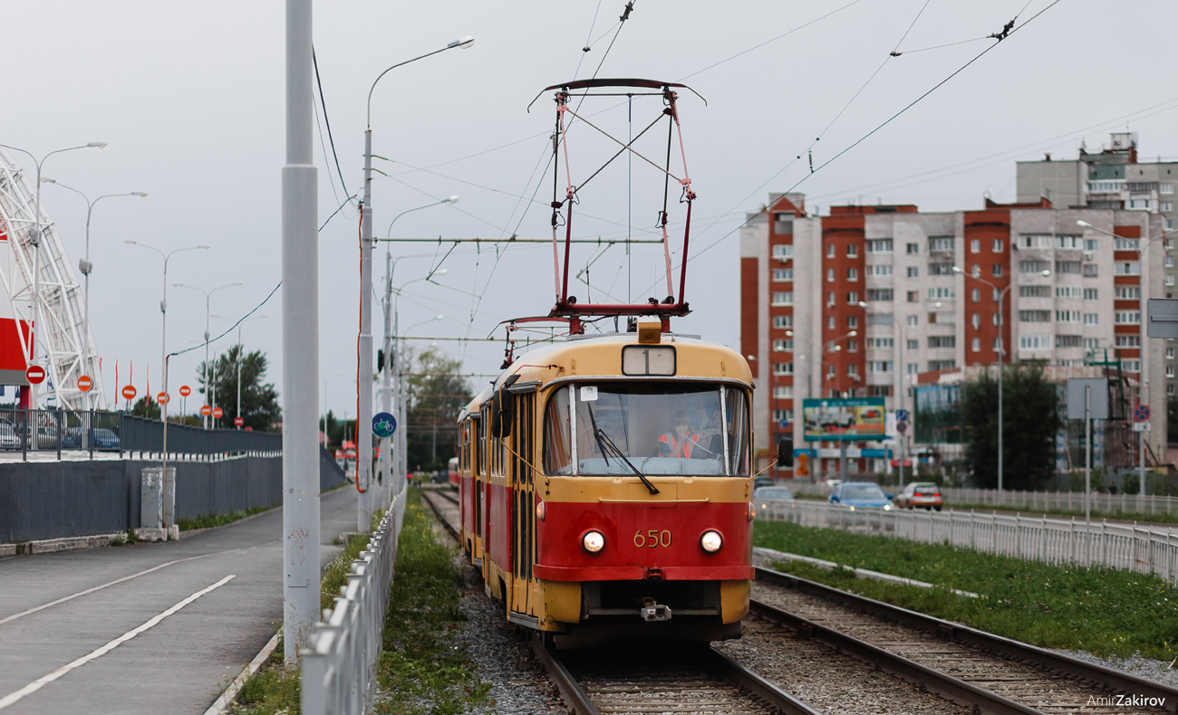 Екатеринбург, Tatra T3SU № 650