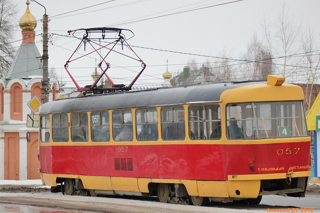 Орёл, Tatra T3SU № 057