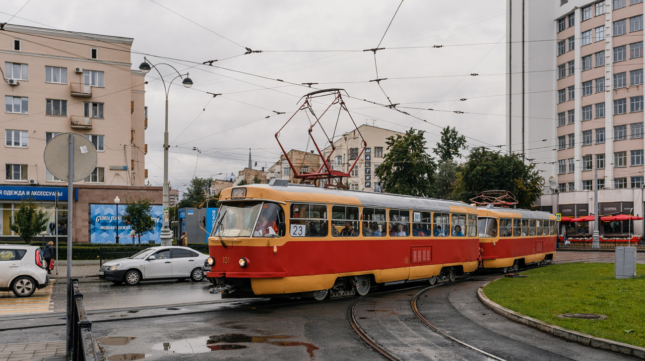 Yekaterinburg, Tatra T3SU (2-door) № 101