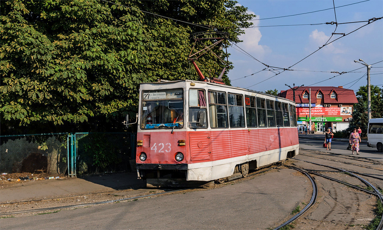Кривой Рог, 71-605 (КТМ-5М3) № 423
