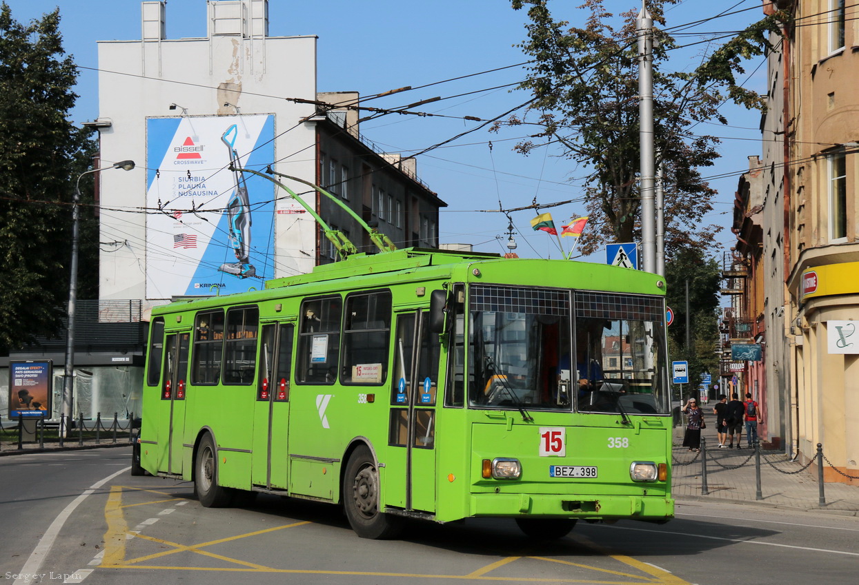 Каунас, Škoda 14Tr02 № 358