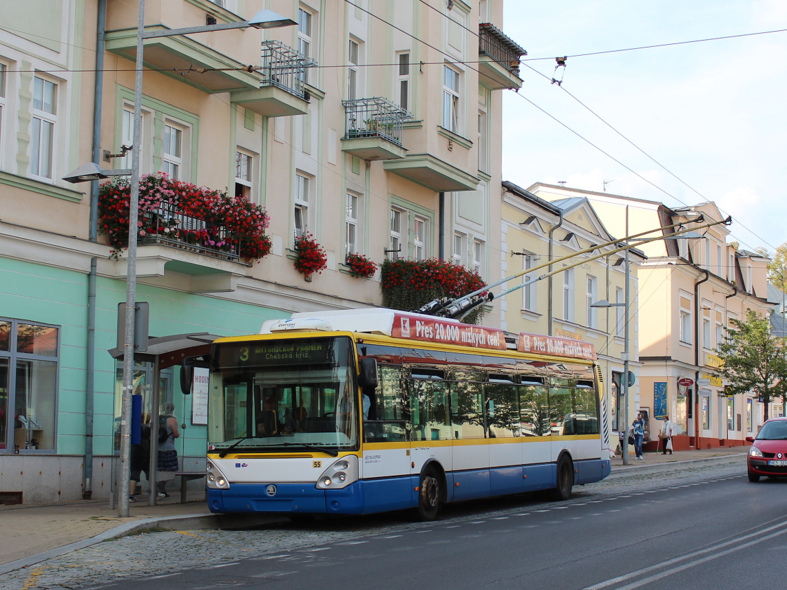 Марианске-Лазне, Škoda 24Tr Irisbus Citelis № 55