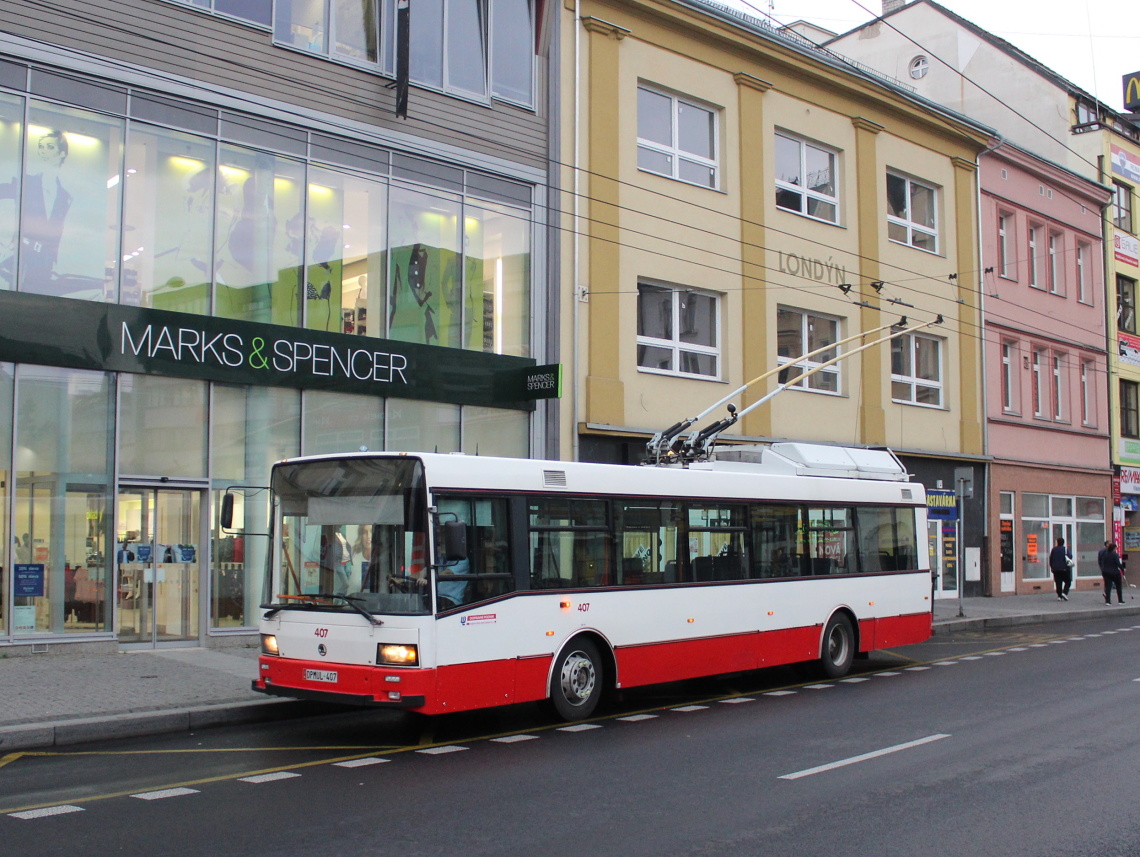 Усти-над-Лабем, Škoda 21TrAC № 407