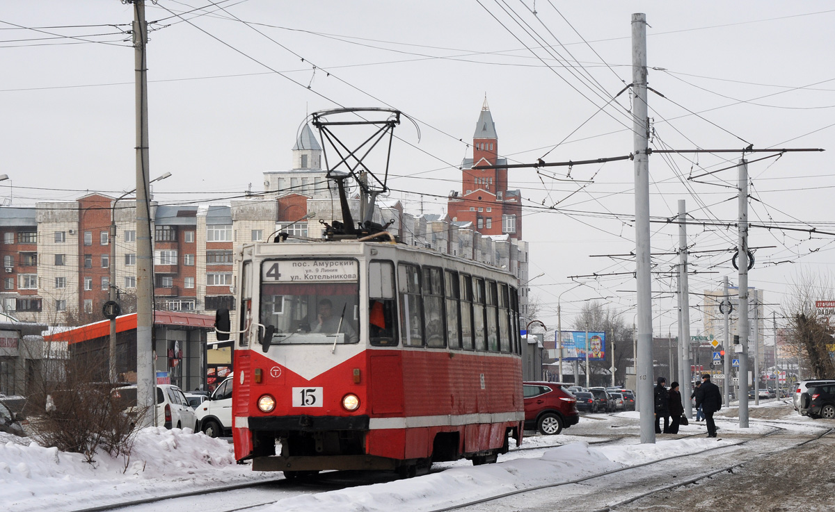 Омск, 71-605 (КТМ-5М3) № 15