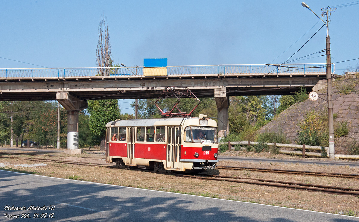 Кривой Рог, Tatra T3R.P № 019