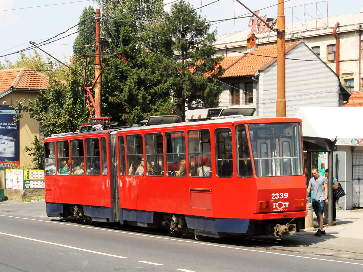 Белград, Tatra KT4YU № 2339