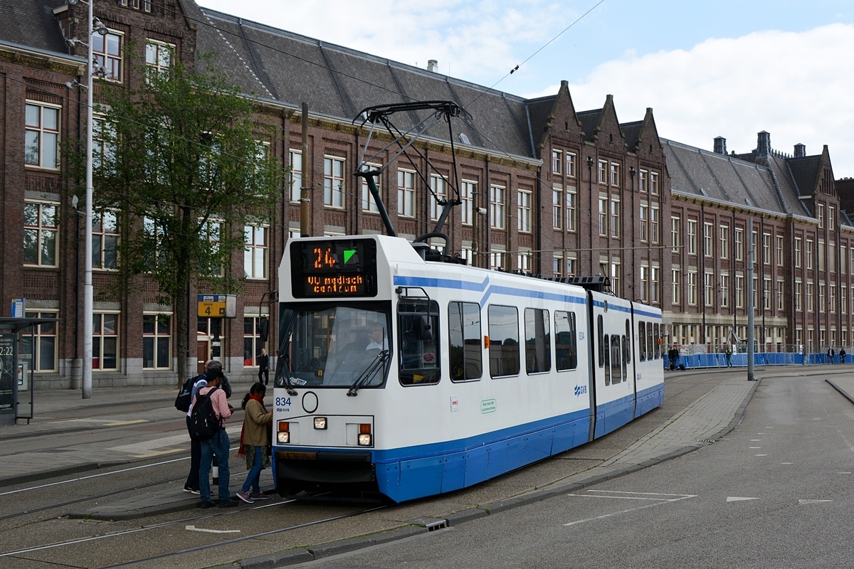 Амстердам, BN/Holec 12G № 834