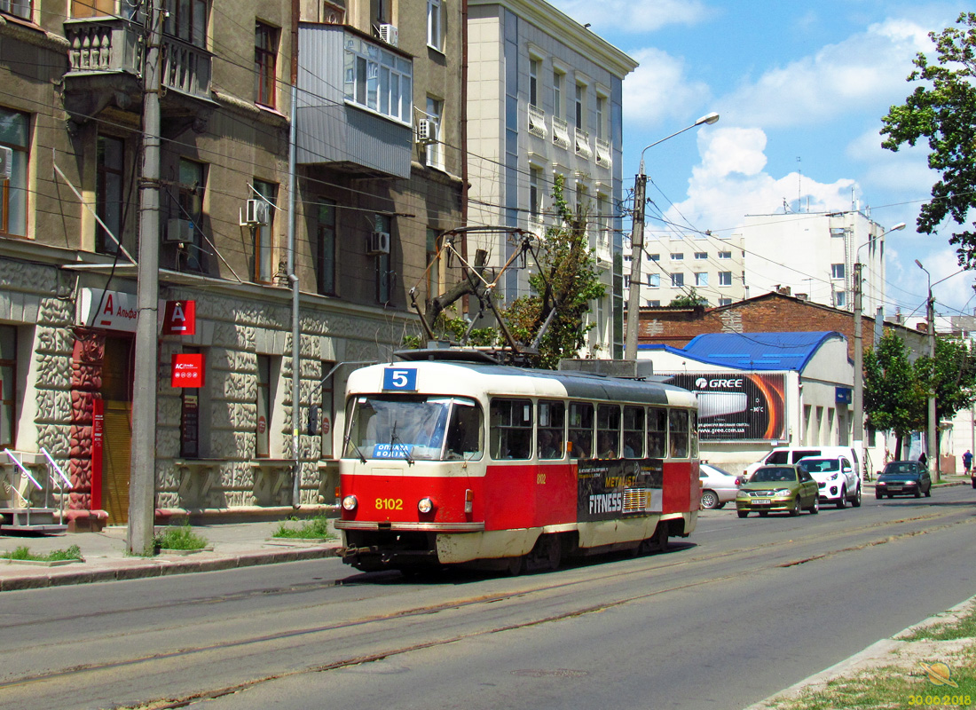 Харьков, Tatra T3M № 8102