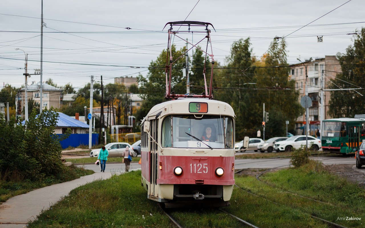 Iževska, Tatra T3SU (2-door) № 1125