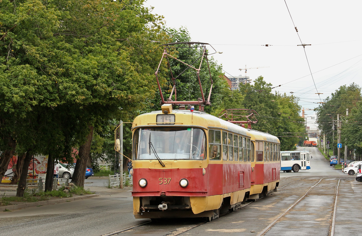 Екатеринбург, Tatra T3SU № 537