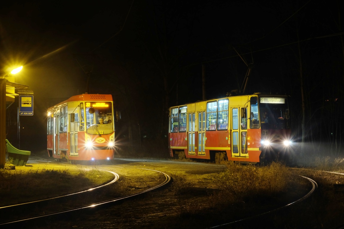 Metropolis GZM, Konstal 105N-2K № 759; Metropolis GZM, Konstal 105Na № 621