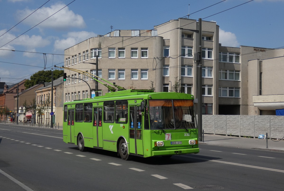 Каунас, Škoda 14Tr02 № 232