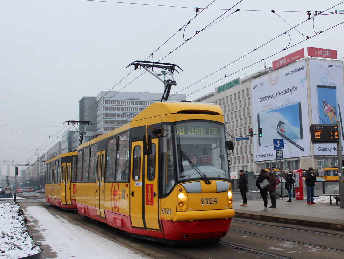 Варшава, Konstal 105N2k/2000 № 2124