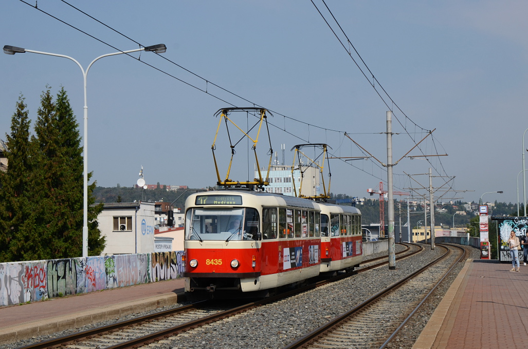 Прага, Tatra T3R.P № 8435